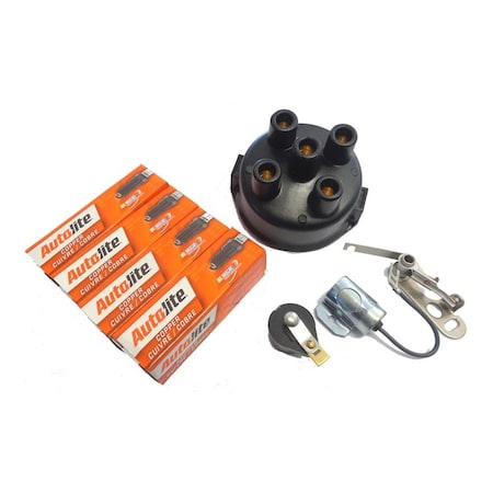 Aic Replacement Parts Tune up kit Fits Massey Ferguson TO20 TO30 TO35 Fits Delco points condenser roto 21A411-IGN